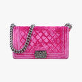 BOY CHANELPinkvelourA6708621478232ボーイシャネルピンクベロアA6708621478232