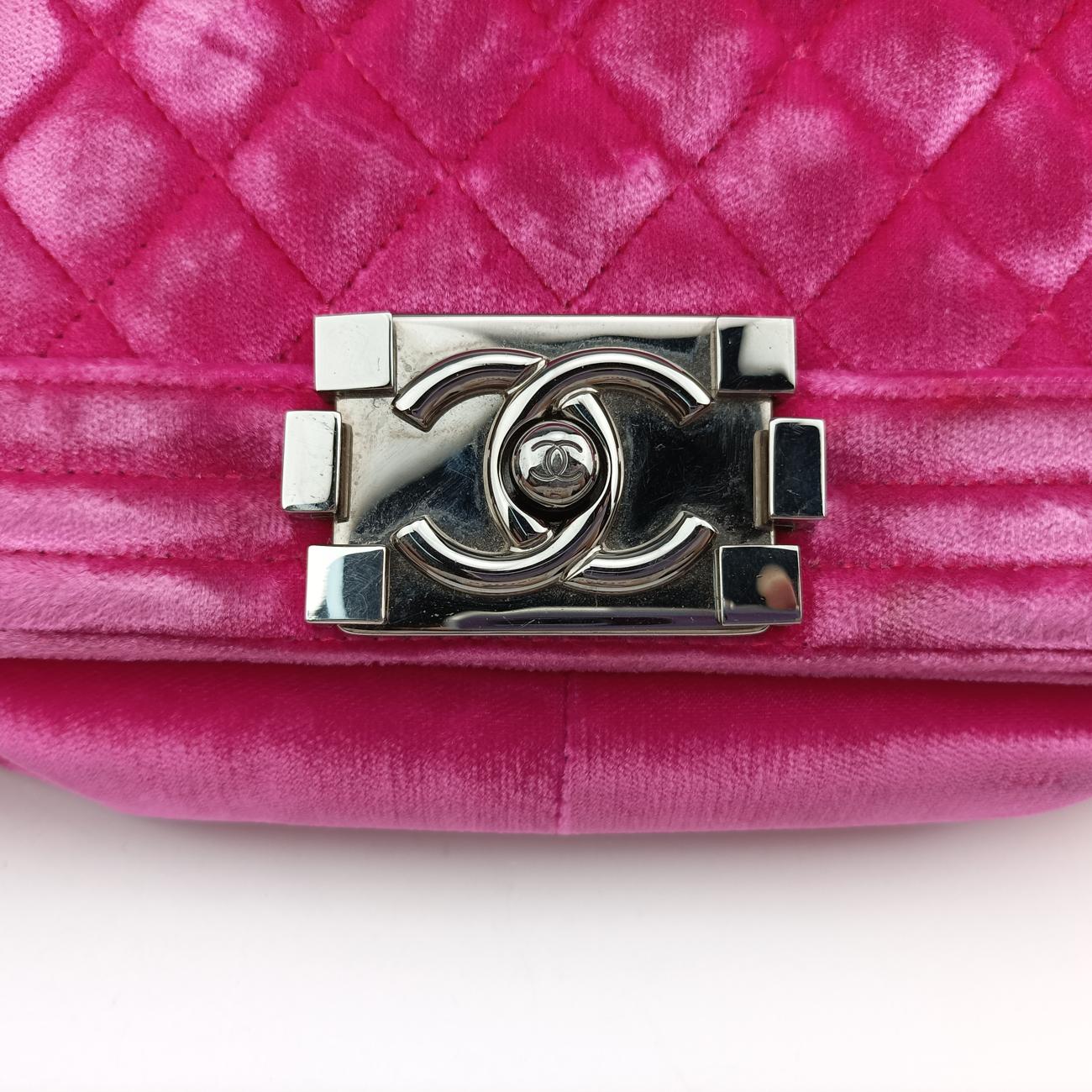 BOY CHANELPinkvelourA6708621478232ボーイシャネルピンクベロアA6708621478232