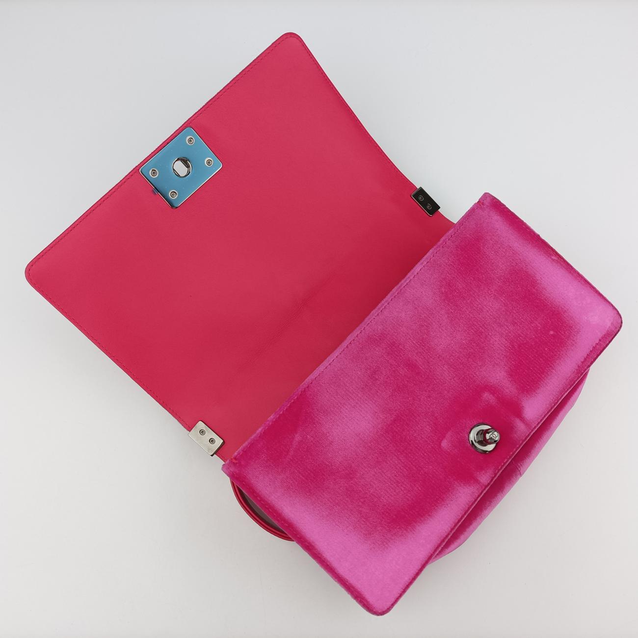 BOY CHANELPinkvelourA6708621478232ボーイシャネルピンクベロアA6708621478232