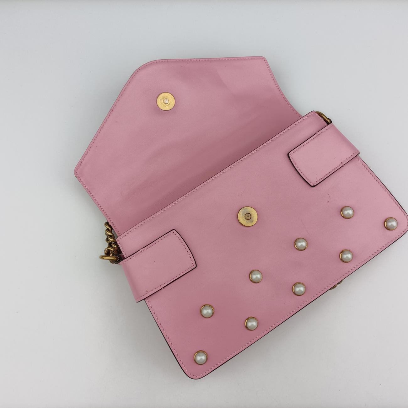 Broadway Pearl BeePinkLeather453778I021986797ブロードウェイ パール ビーピンクレザー453778I021986797