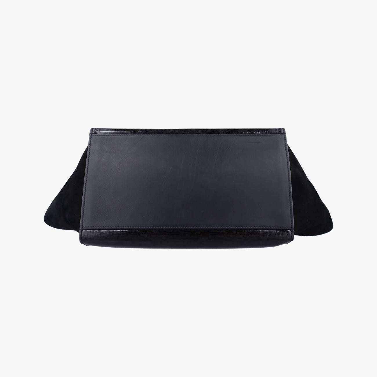 TrapezeBlackSuede x PatentF-CU-0163トラペーズミディアムブラックスエード×パテントF-CU-0163