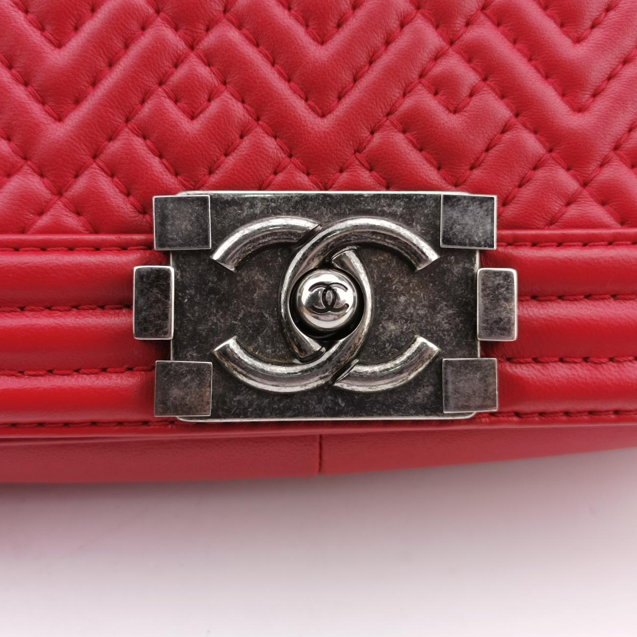 BOY CHANELRedlambskinA6708620899758ボーイシャネルレッドラムスキンA6708620899758
