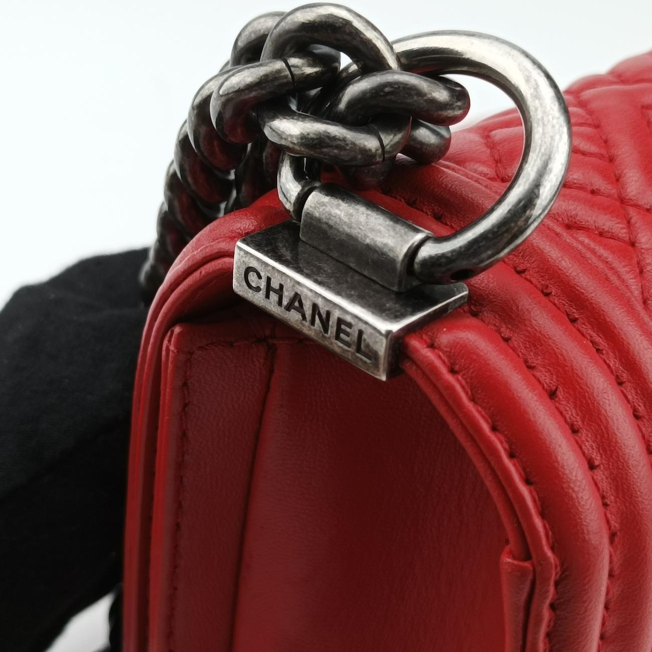 BOY CHANELRedlambskinA6708620899758ボーイシャネルレッドラムスキンA6708620899758