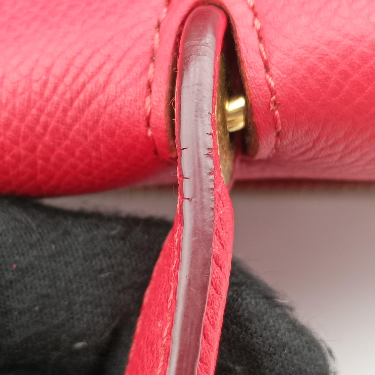 Belt MiniRedLeatherS-MP-3176ベルトミニレッドレザーS-MP-3176