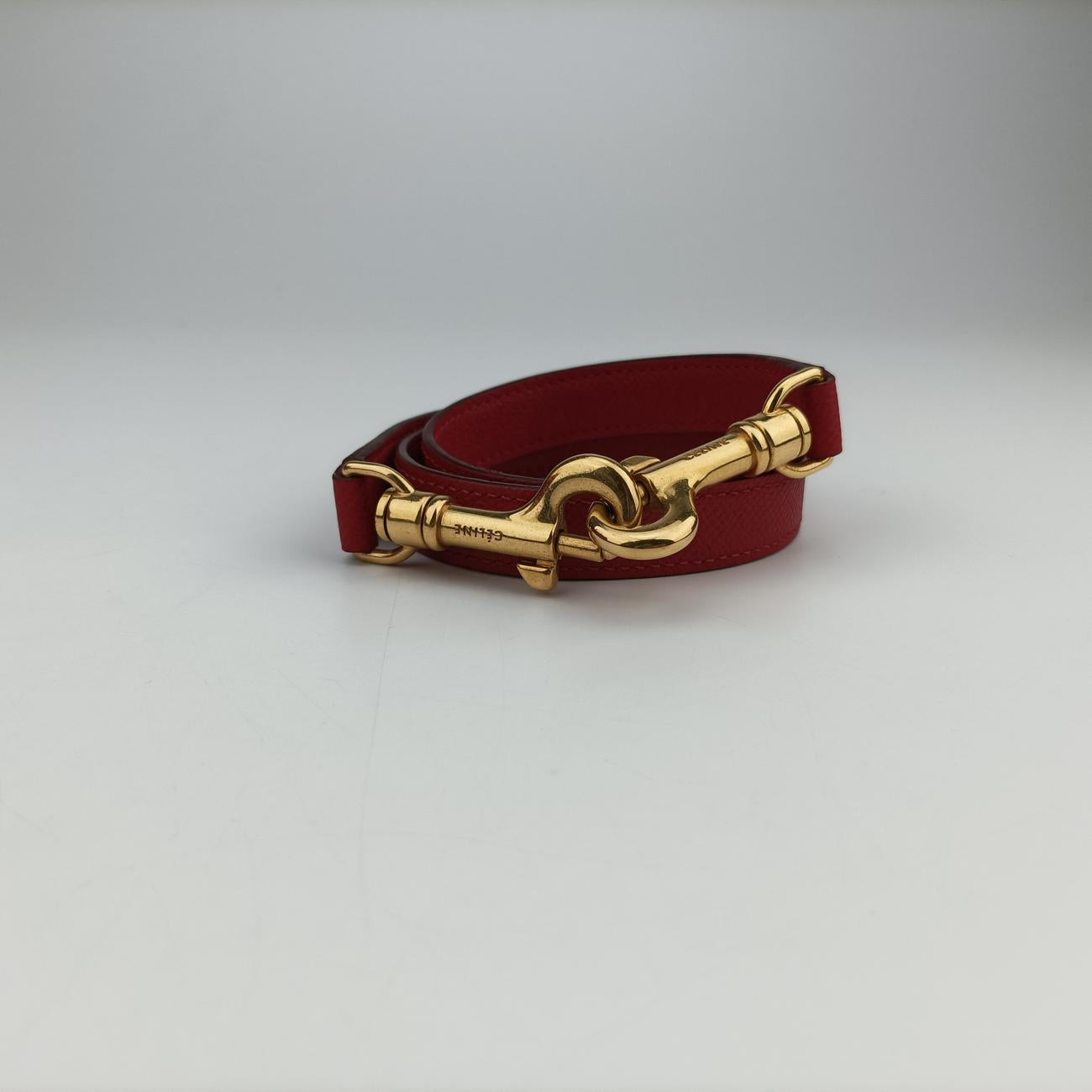 Belt MiniRedLeatherS-MP-3176ベルトミニレッドレザーS-MP-3176