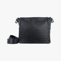 IntrecciatoBlacklambskinB01814895BイントレチャートブラックラムスキンB01814895B