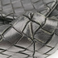 IntrecciatoBlacklambskinB01814895BイントレチャートブラックラムスキンB01814895B
