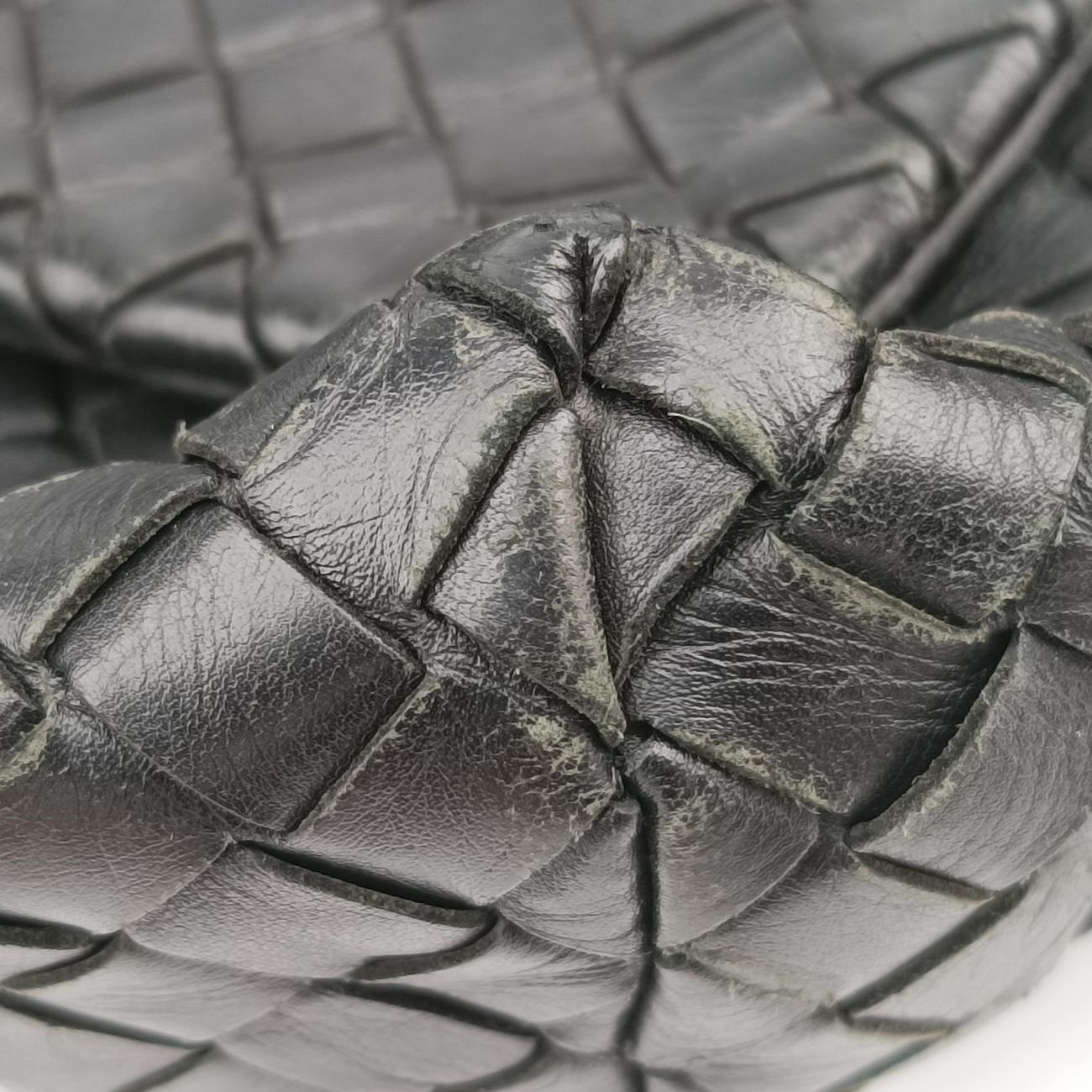 IntrecciatoBlacklambskinB01814895BイントレチャートブラックラムスキンB01814895B