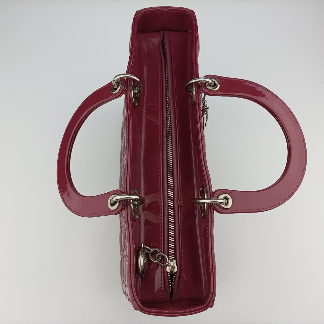 Lady DiorPurplepatent16-BO-0112 Bレディディオールパープルパテント16-BO-0112 B