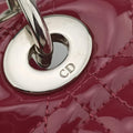 Lady DiorPurplepatent16-BO-0112 Bレディディオールパープルパテント16-BO-0112 B