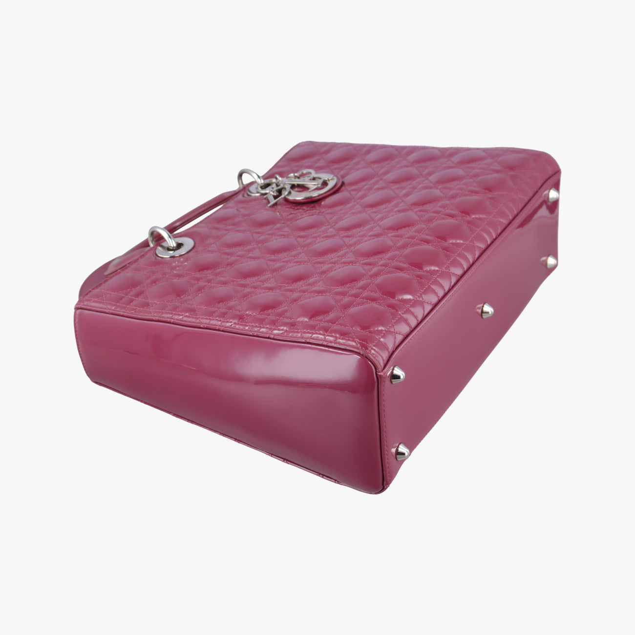 Lady DiorPurplepatent16-BO-0112 Bレディディオールパープルパテント16-BO-0112 B