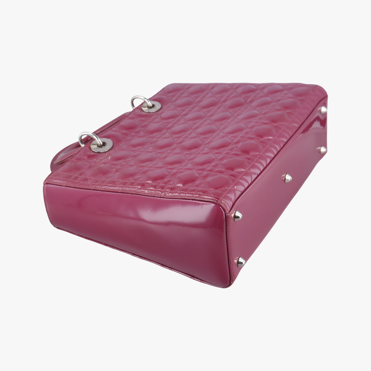 Lady DiorPurplepatent16-BO-0112 Bレディディオールパープルパテント16-BO-0112 B