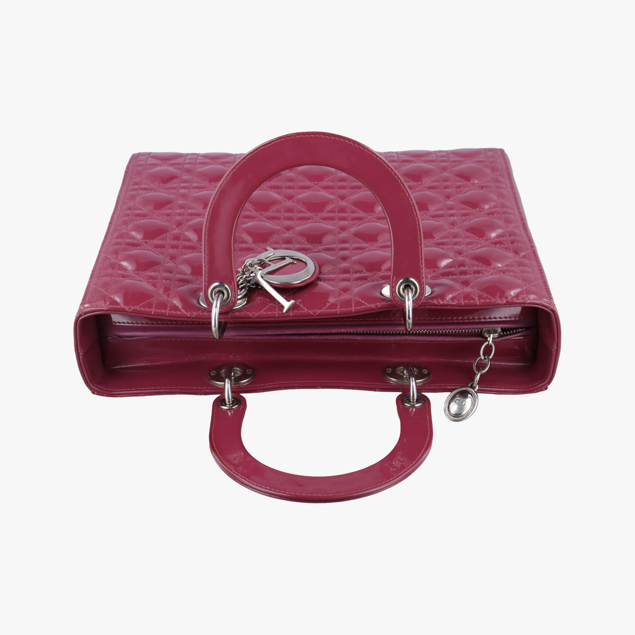 Lady DiorPurplepatent16-BO-0112 Bレディディオールパープルパテント16-BO-0112 B