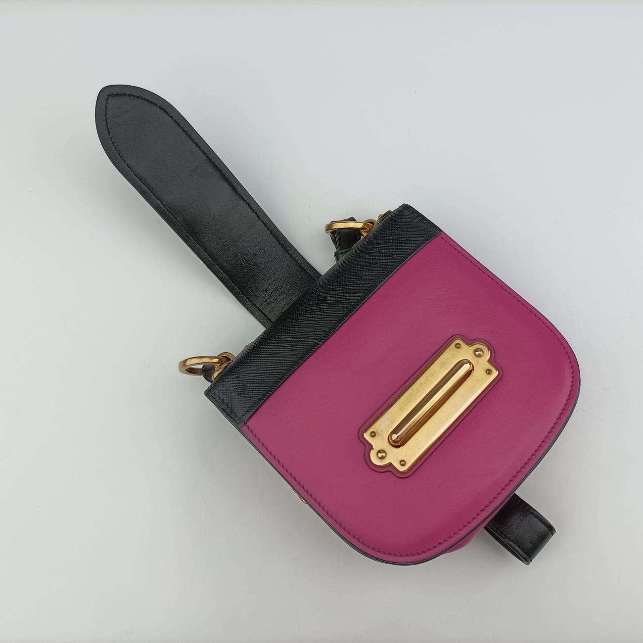PionnierePink x Blackleather1BH01825ピオニエールピンク×ブラックレザー1BH01825
