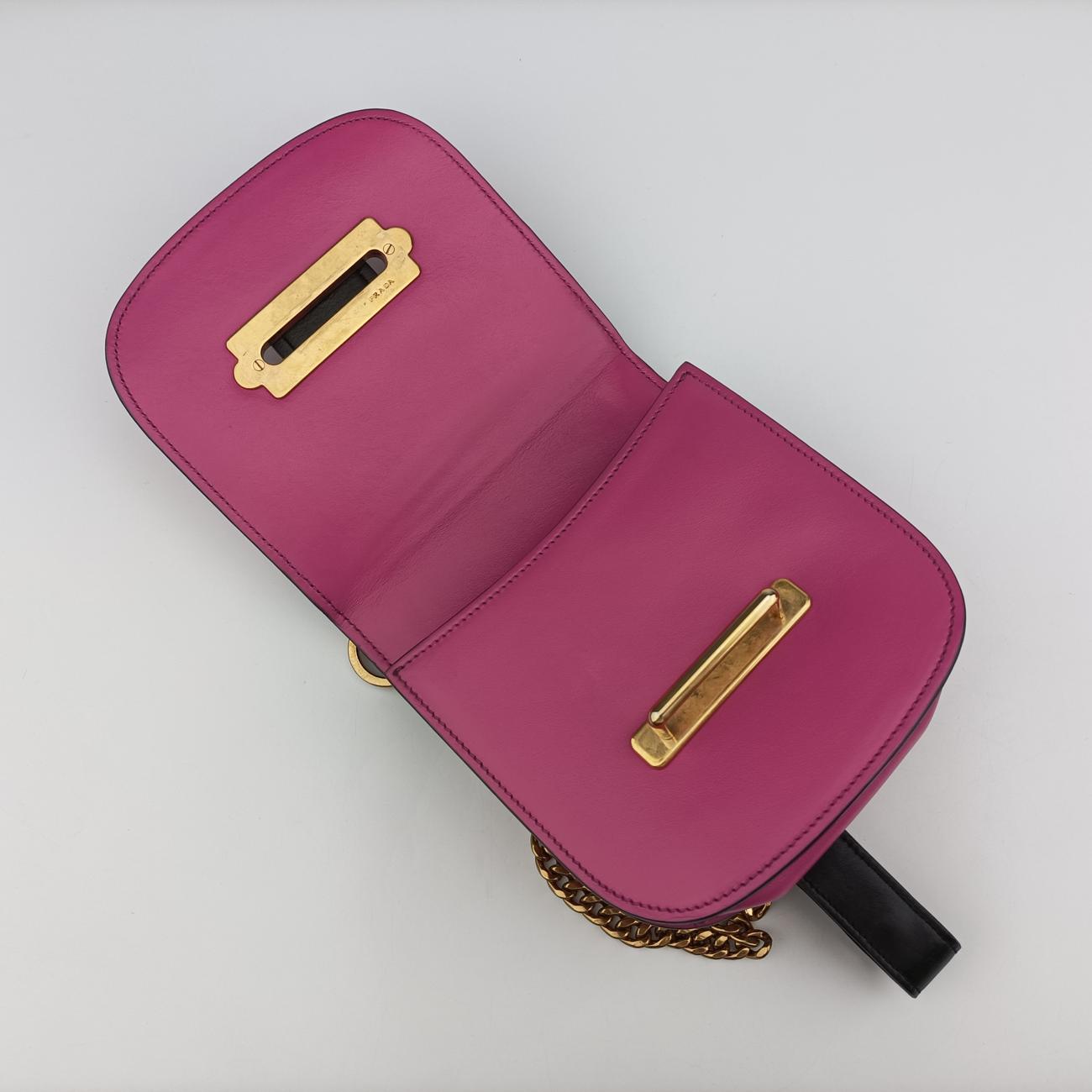 PionnierePink x Blackleather1BH01825ピオニエールピンク×ブラックレザー1BH01825
