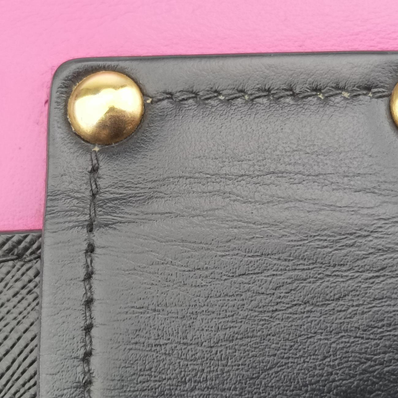 PionnierePink x Blackleather1BH01825ピオニエールピンク×ブラックレザー1BH01825
