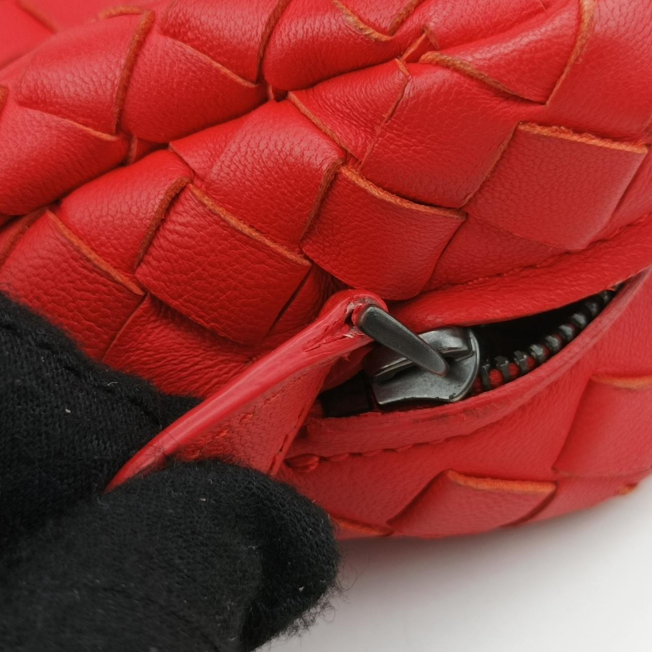 IntrecciatoRedlambskinB05002517VイントレチャートレッドラムスキンB05002517V