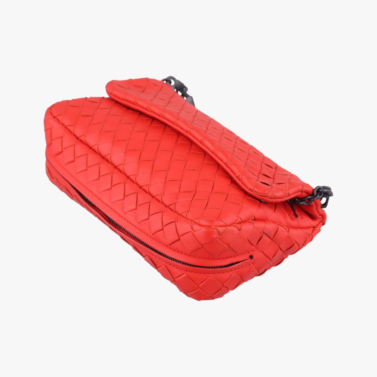 IntrecciatoRedlambskinB05002517VイントレチャートレッドラムスキンB05002517V