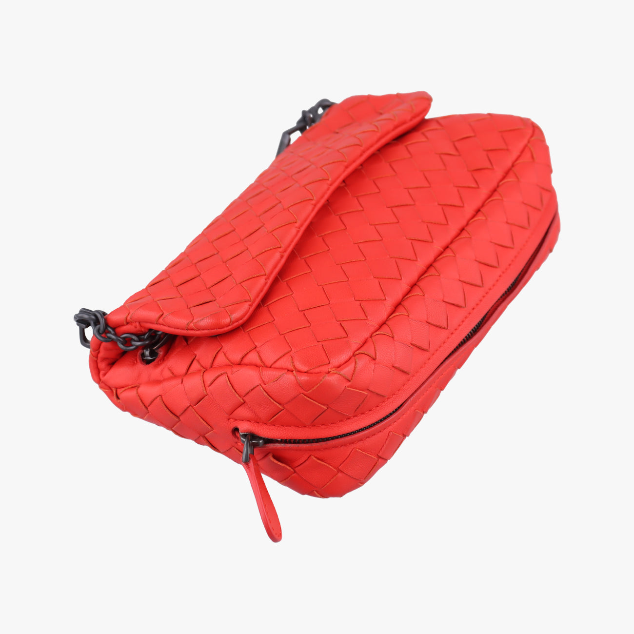 IntrecciatoRedlambskinB05002517VイントレチャートレッドラムスキンB05002517V