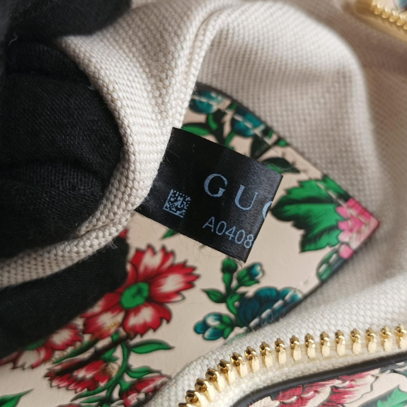 GG Marmont Flower Print HeartMulticolourLeather740355A040803115GGマーモント フラワー プリント ハートマルチカラーレザー740355A040803115