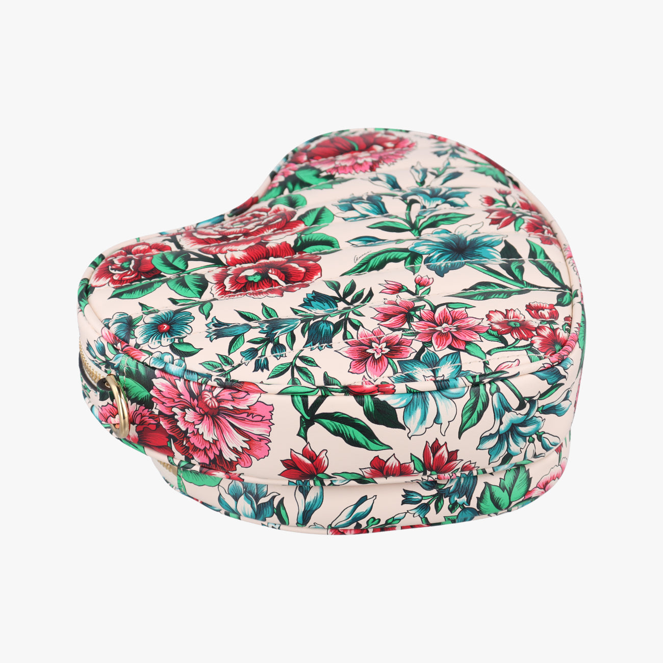 GG Marmont Flower Print HeartMulticolourLeather740355A040803115GGマーモント フラワー プリント ハートマルチカラーレザー740355A040803115