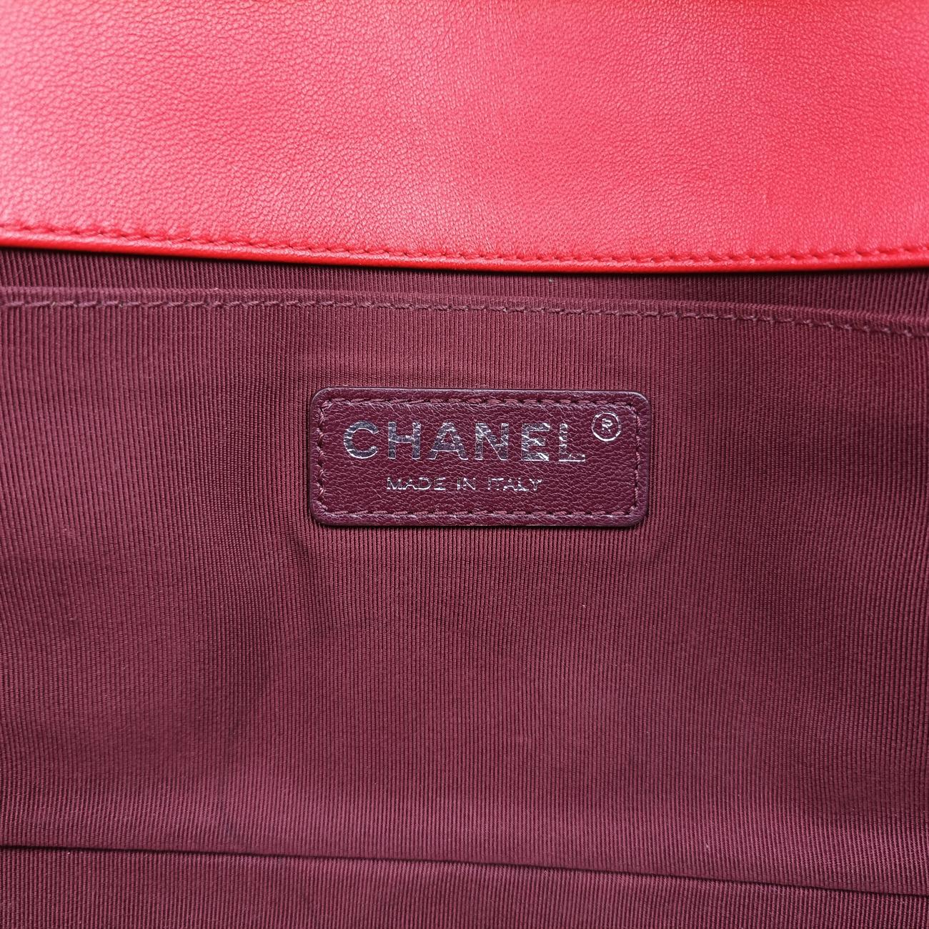 BOY CHANELOrangeleatherA9282820634791ボーイシャネルオレンジレザーA9282820634791
