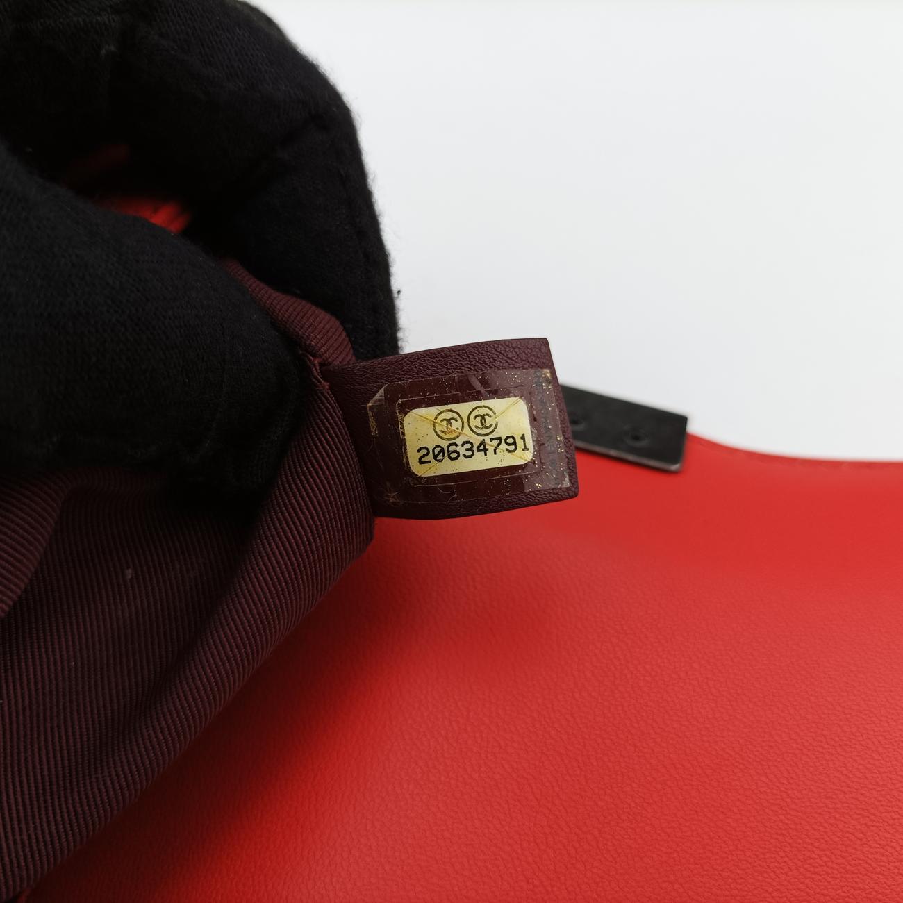 BOY CHANELOrangeleatherA9282820634791ボーイシャネルオレンジレザーA9282820634791