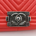 BOY CHANELOrangeleatherA9282820634791ボーイシャネルオレンジレザーA9282820634791