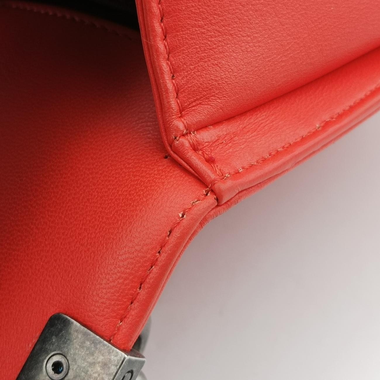 BOY CHANELOrangeleatherA9282820634791ボーイシャネルオレンジレザーA9282820634791