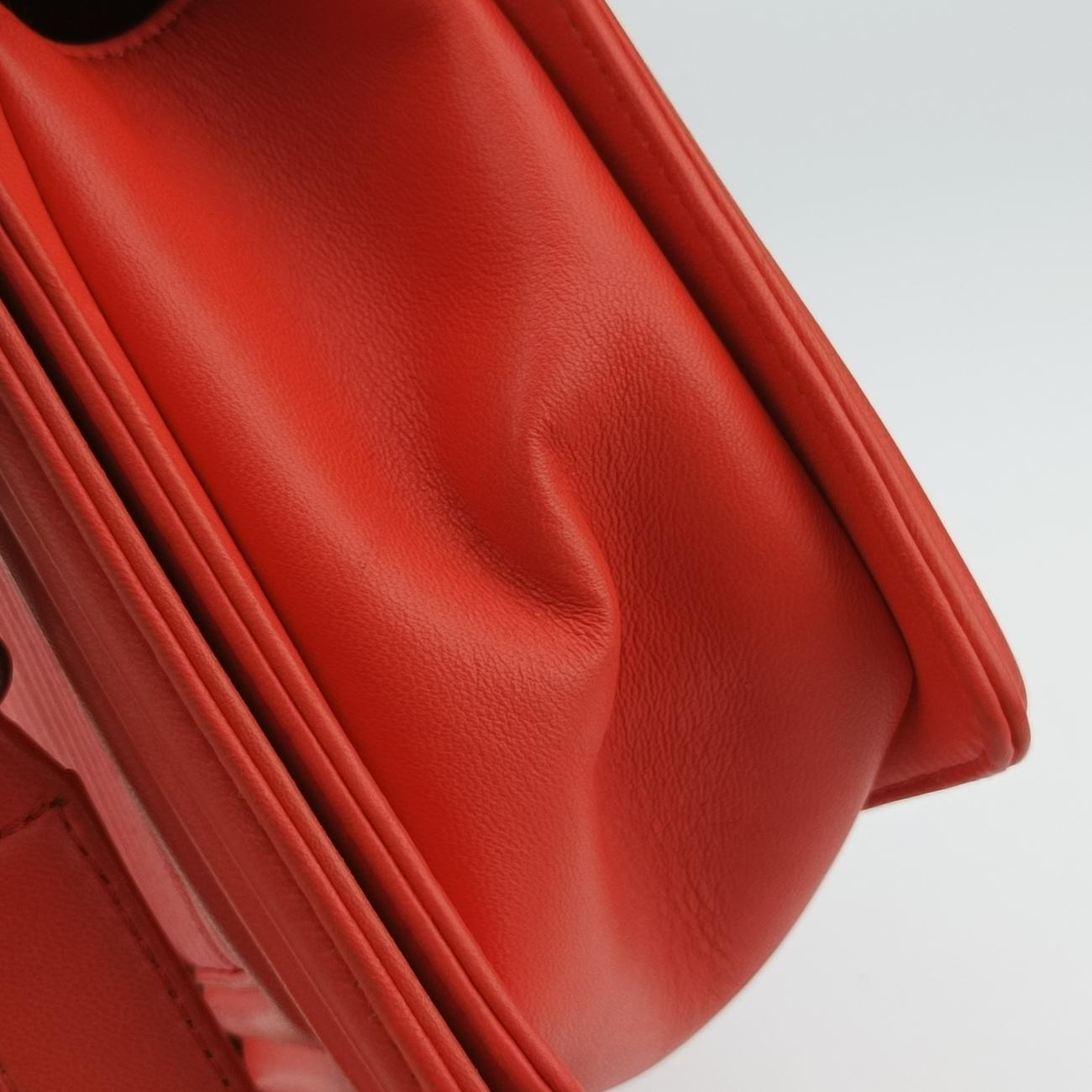 BOY CHANELOrangeleatherA9282820634791ボーイシャネルオレンジレザーA9282820634791