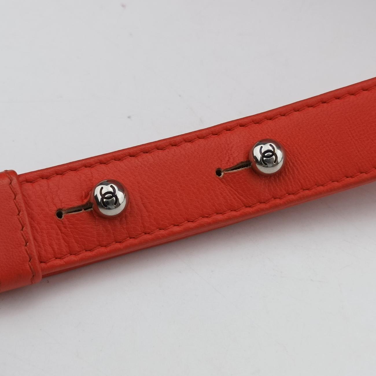 BOY CHANELOrangeleatherA9282820634791ボーイシャネルオレンジレザーA9282820634791