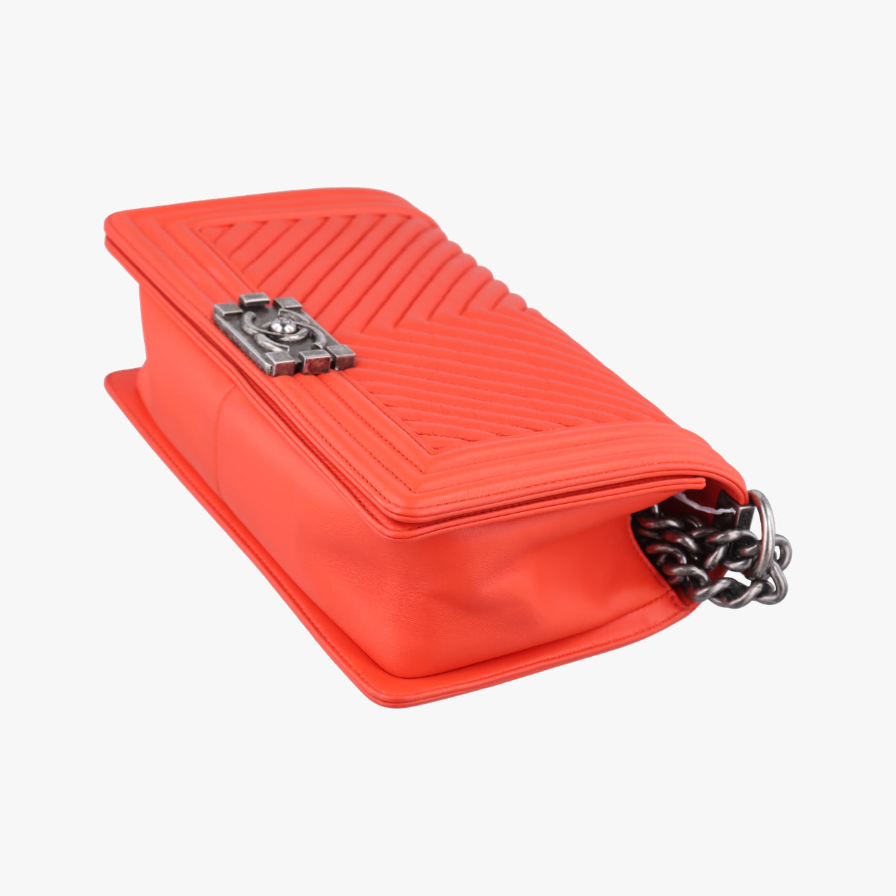 BOY CHANELOrangeleatherA9282820634791ボーイシャネルオレンジレザーA9282820634791
