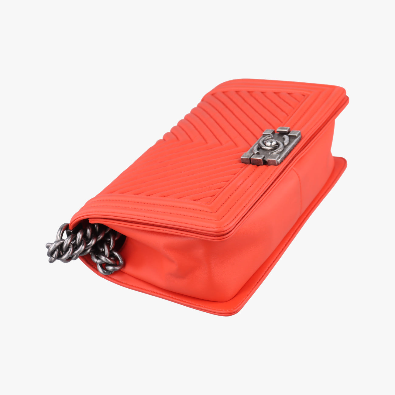 BOY CHANELOrangeleatherA9282820634791ボーイシャネルオレンジレザーA9282820634791