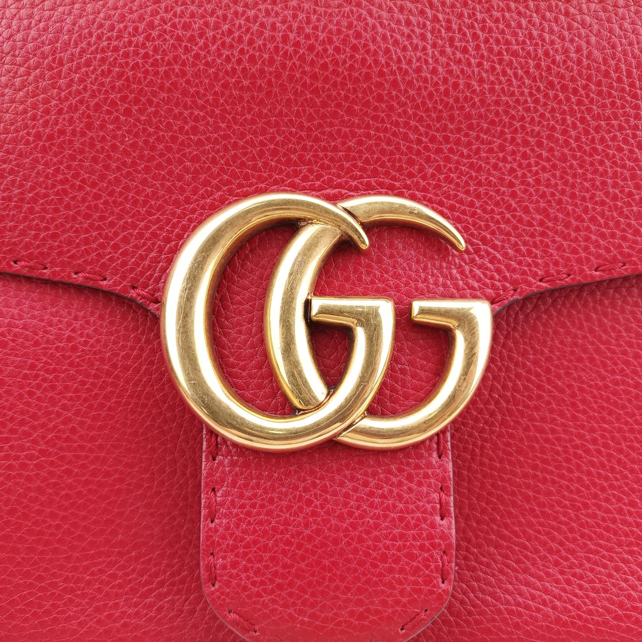GG MarmontRedLeather421890D021445858GGマーモントレッドレザー421890D021445858