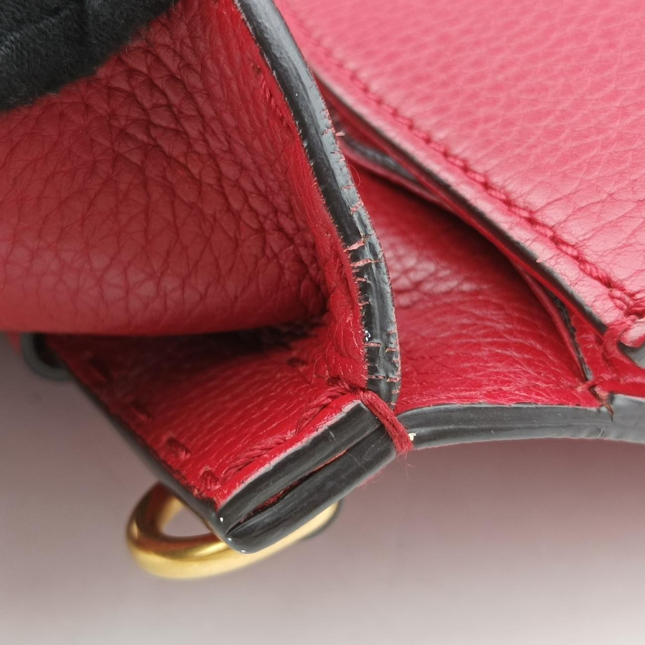 GG MarmontRedLeather421890D021445858GGマーモントレッドレザー421890D021445858