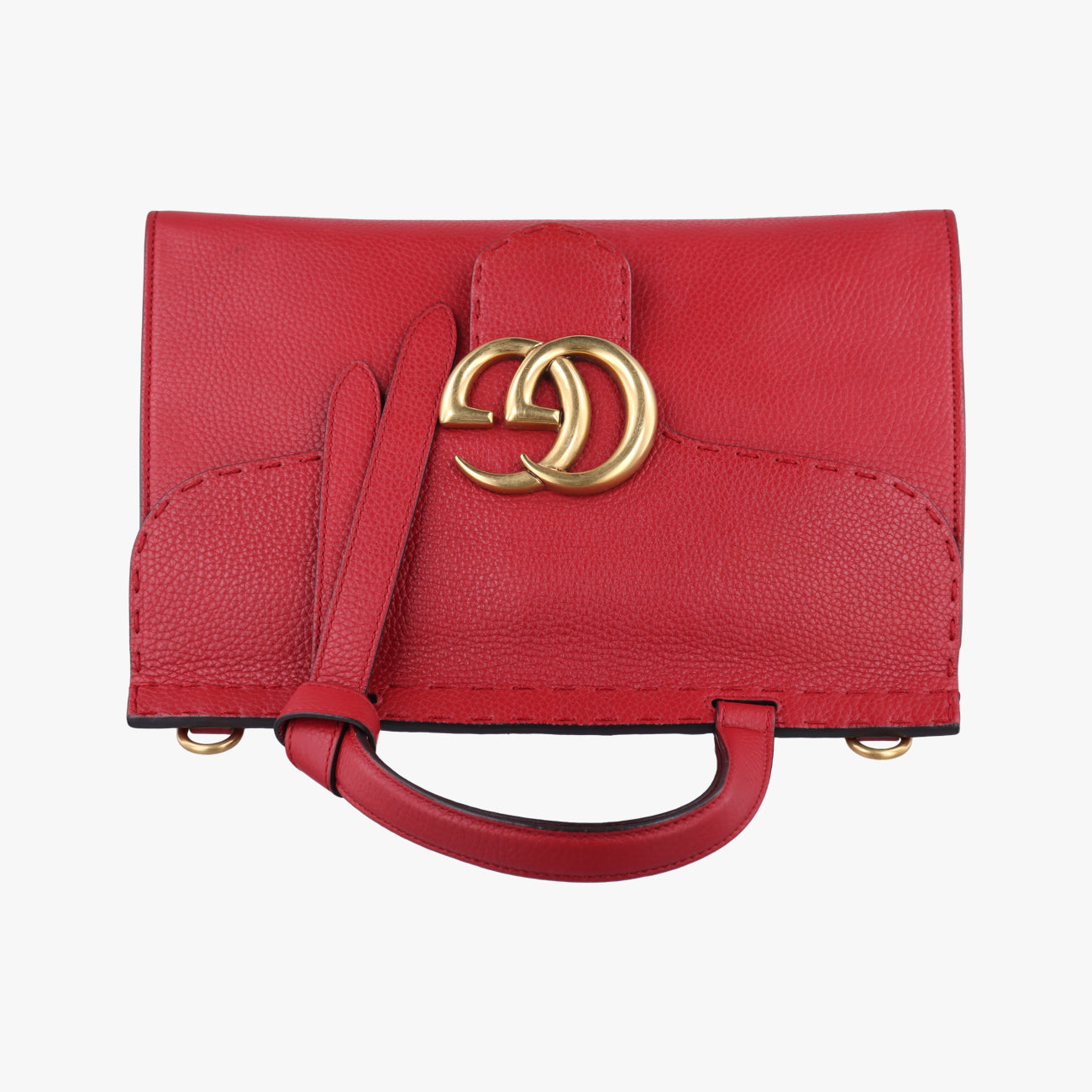 GG MarmontRedLeather421890D021445858GGマーモントレッドレザー421890D021445858