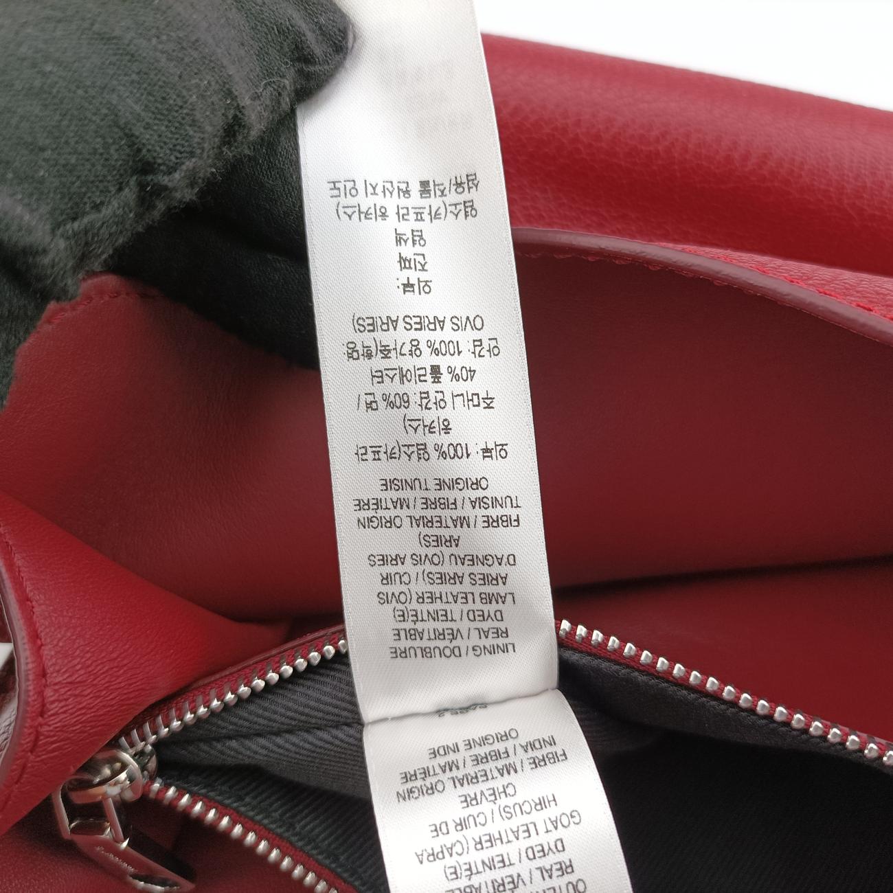 TB logoRedLeatherBMUNL1497TBロゴレッドレザーBMUNL1497