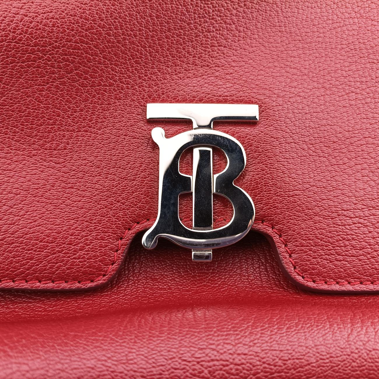 TB logoRedLeatherBMUNL1497TBロゴレッドレザーBMUNL1497
