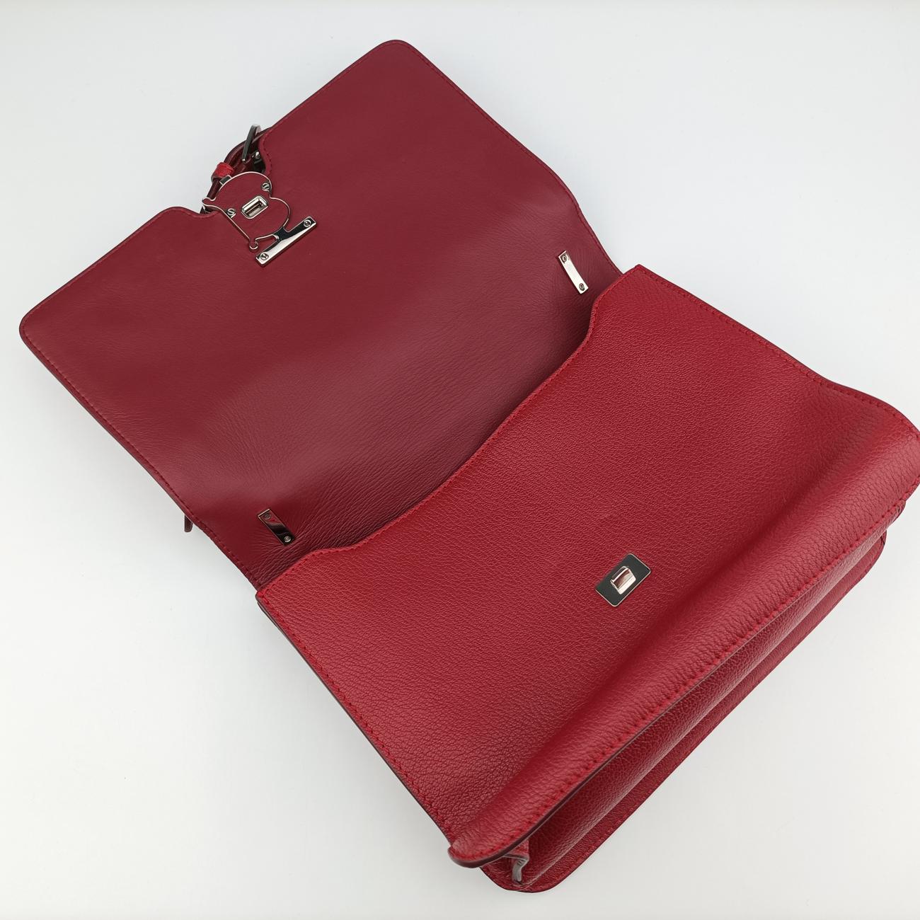 TB logoRedLeatherBMUNL1497TBロゴレッドレザーBMUNL1497