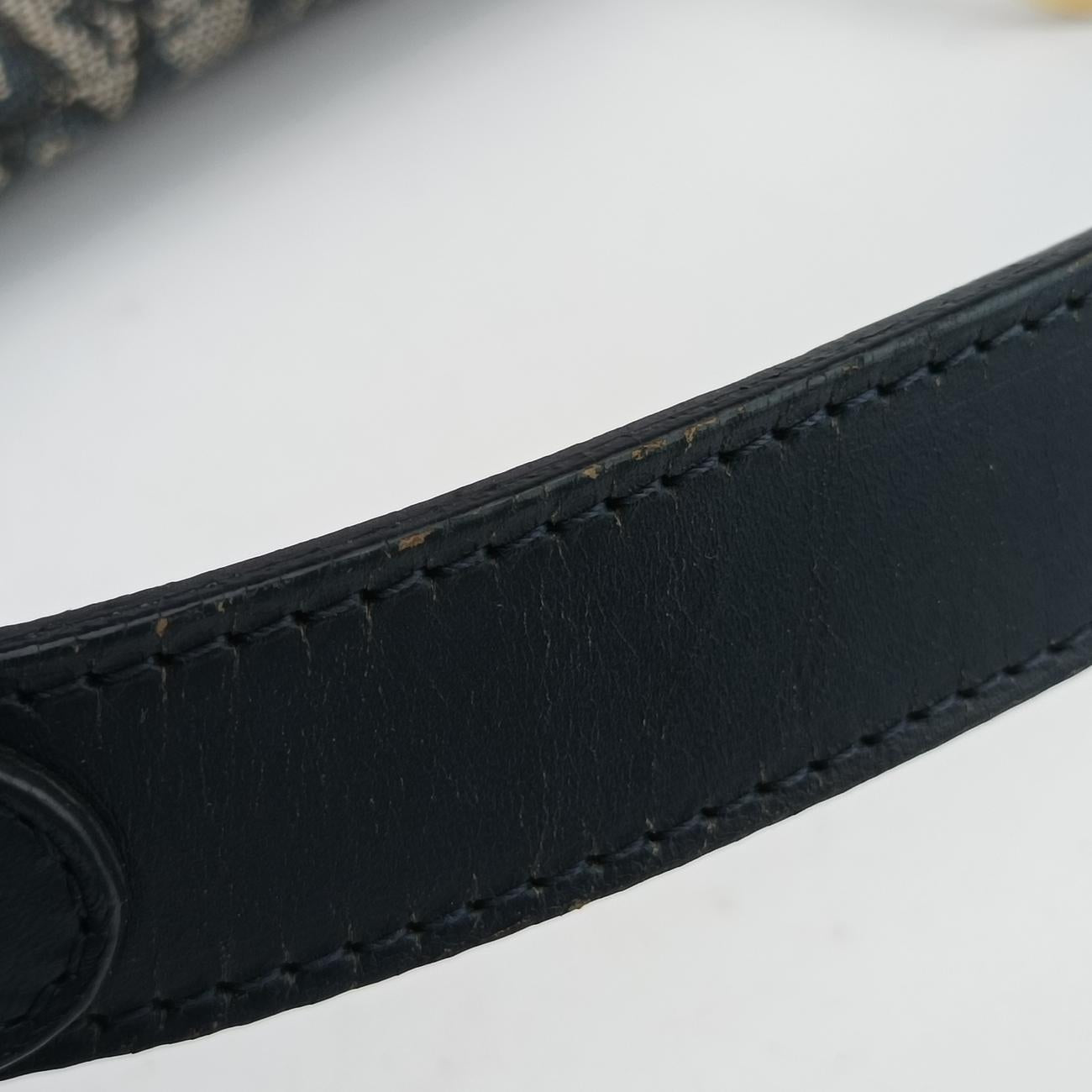 Double SaddleBlueCanvas x LeatherRU 0060ダブルサドルブルーキャンバス×レザーRU 0060