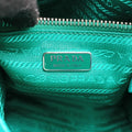 Turquoise Mini ToteGreenlambskin1BG41831/Vトライアングルロゴグリーンラムスキン1BG41831/V