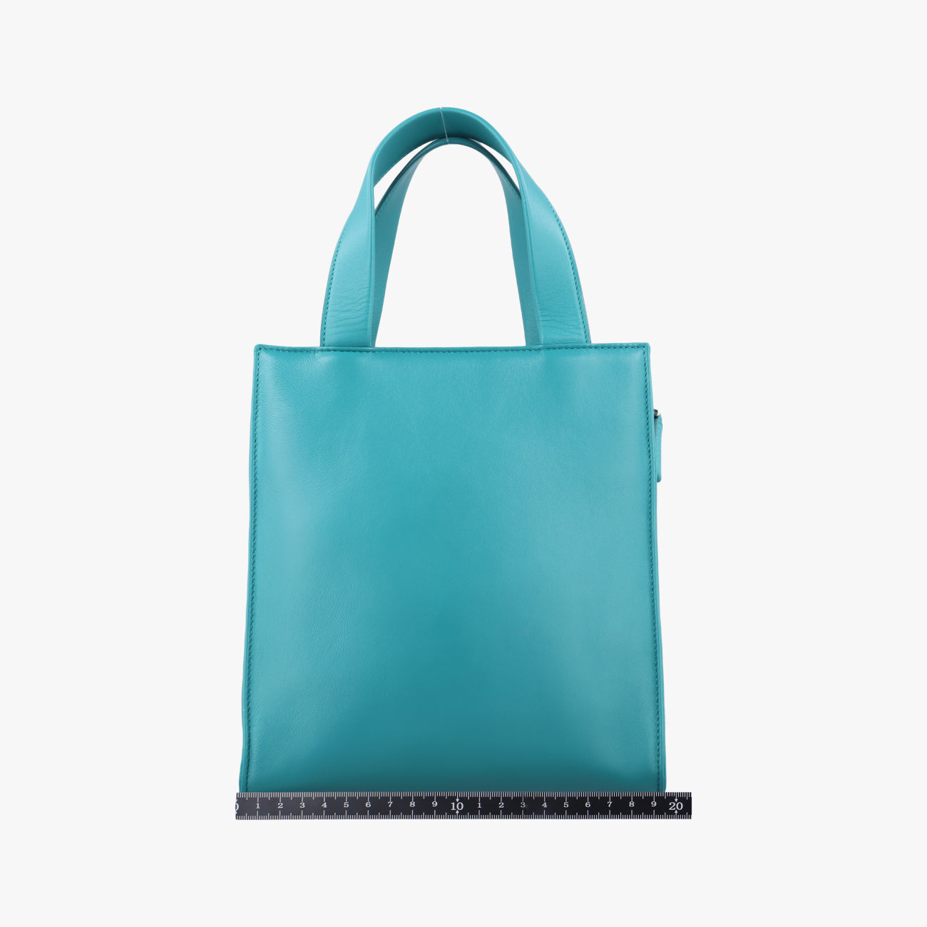 Turquoise Mini ToteGreenlambskin1BG41831/Vトライアングルロゴグリーンラムスキン1BG41831/V