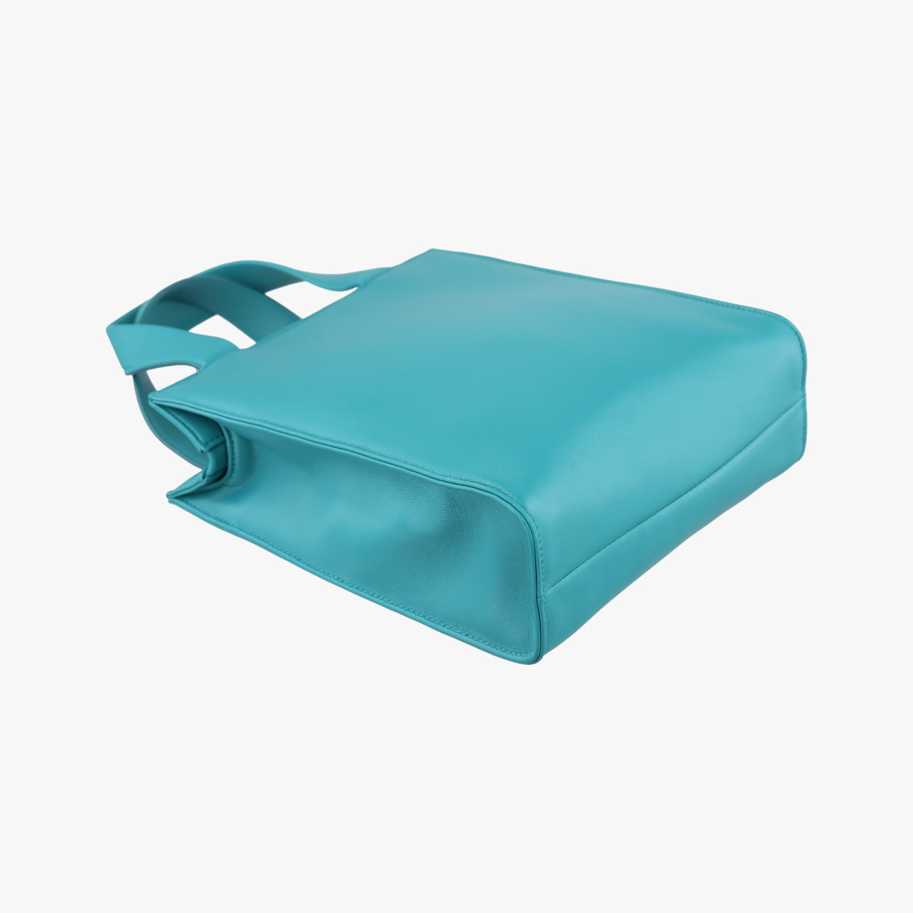 Turquoise Mini ToteGreenlambskin1BG41831/Vトライアングルロゴグリーンラムスキン1BG41831/V