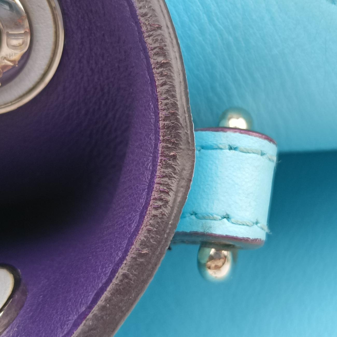 DiorissimoBlue×Purple×GreenLeather09-MA-0173ディオリッシモブルー×パープル×グリーンレザー09-MA-0173
