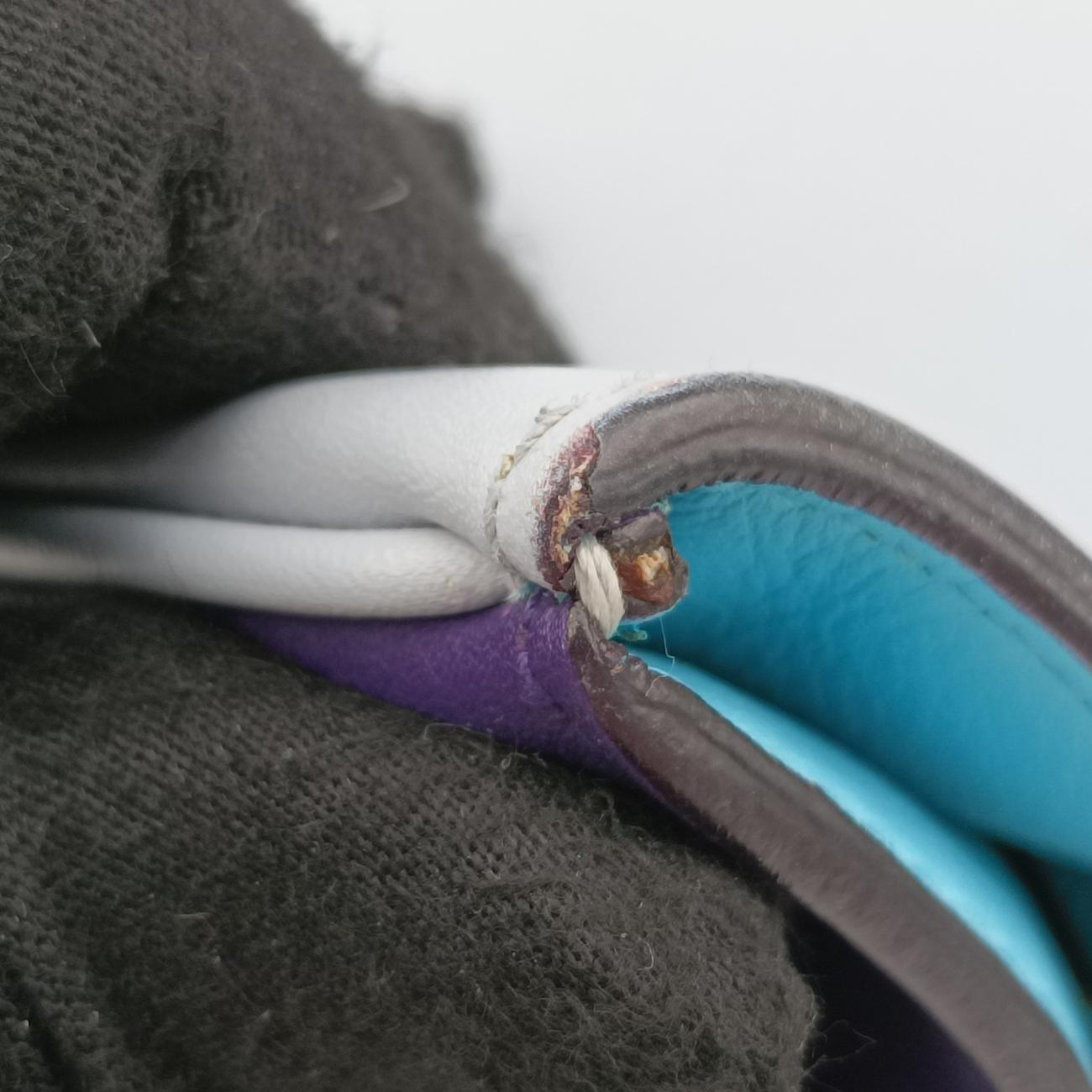DiorissimoBlue×Purple×GreenLeather09-MA-0173ディオリッシモブルー×パープル×グリーンレザー09-MA-0173