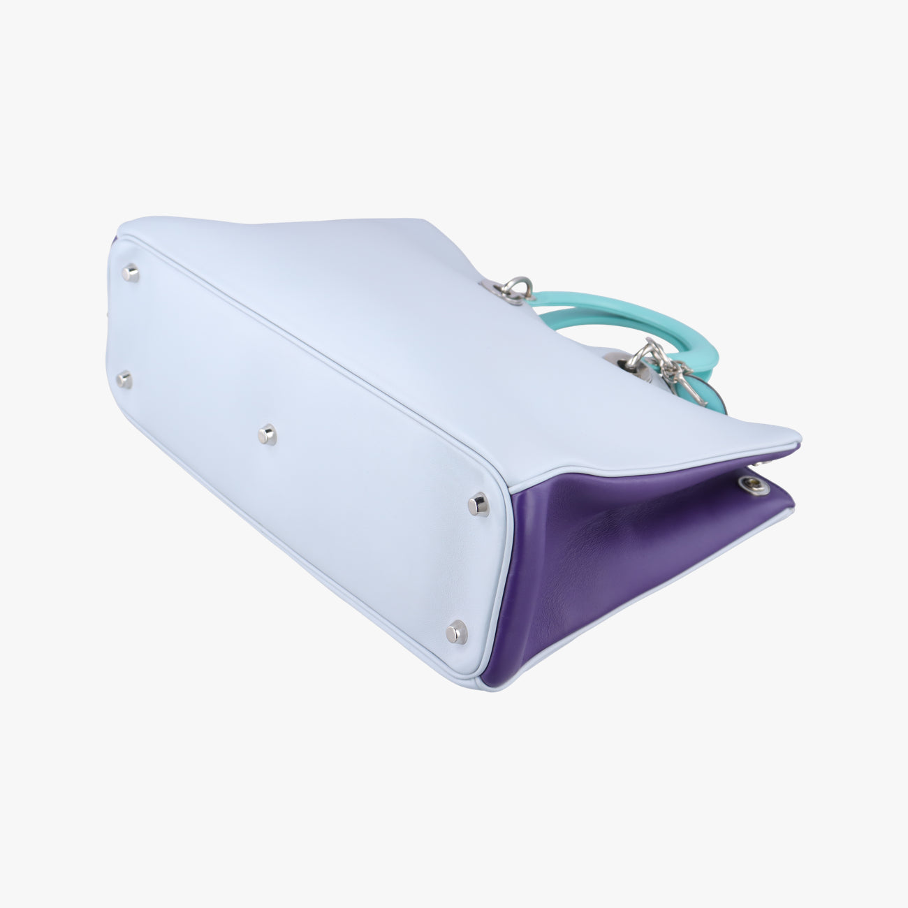 DiorissimoBlue×Purple×GreenLeather09-MA-0173ディオリッシモブルー×パープル×グリーンレザー09-MA-0173