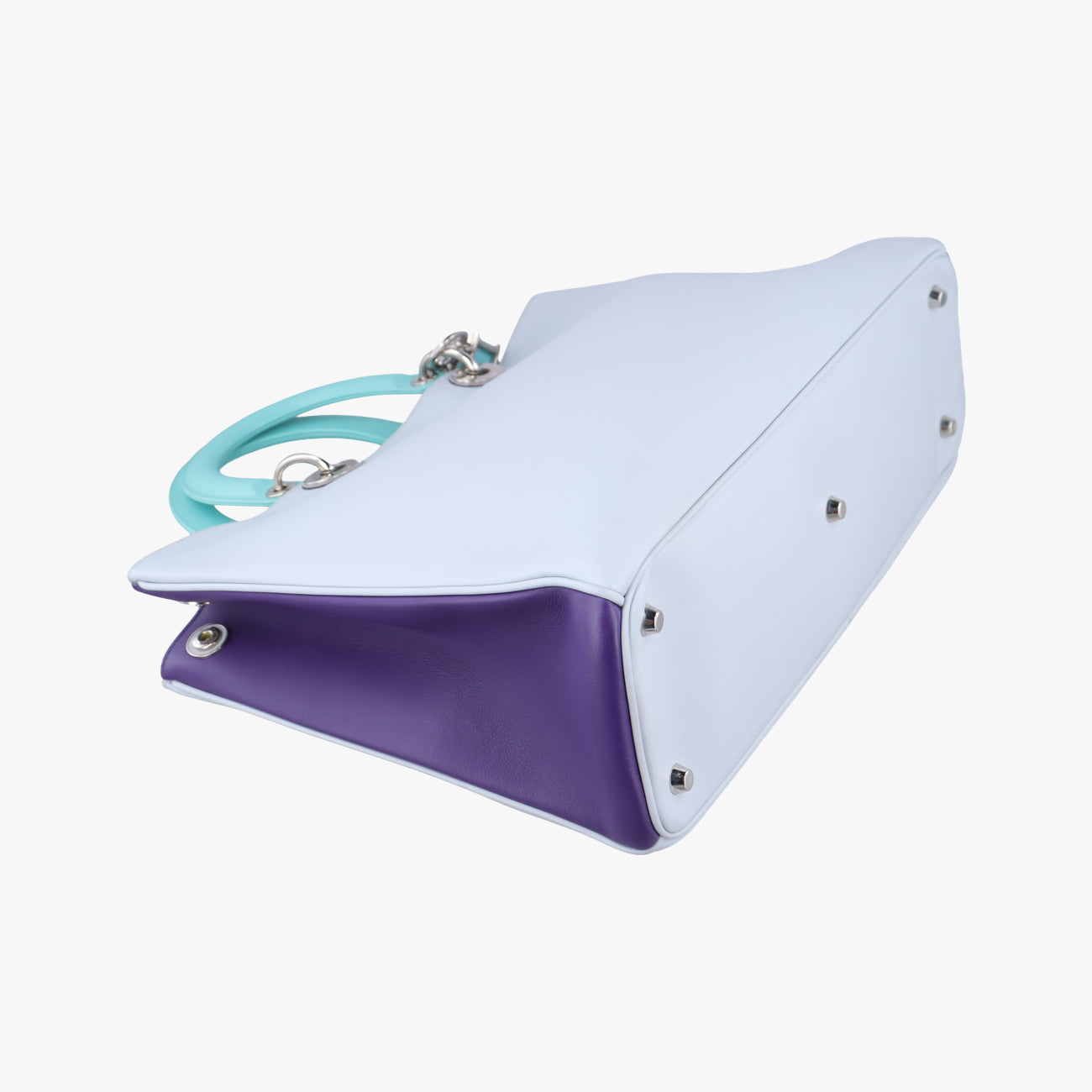 DiorissimoBlue×Purple×GreenLeather09-MA-0173ディオリッシモブルー×パープル×グリーンレザー09-MA-0173