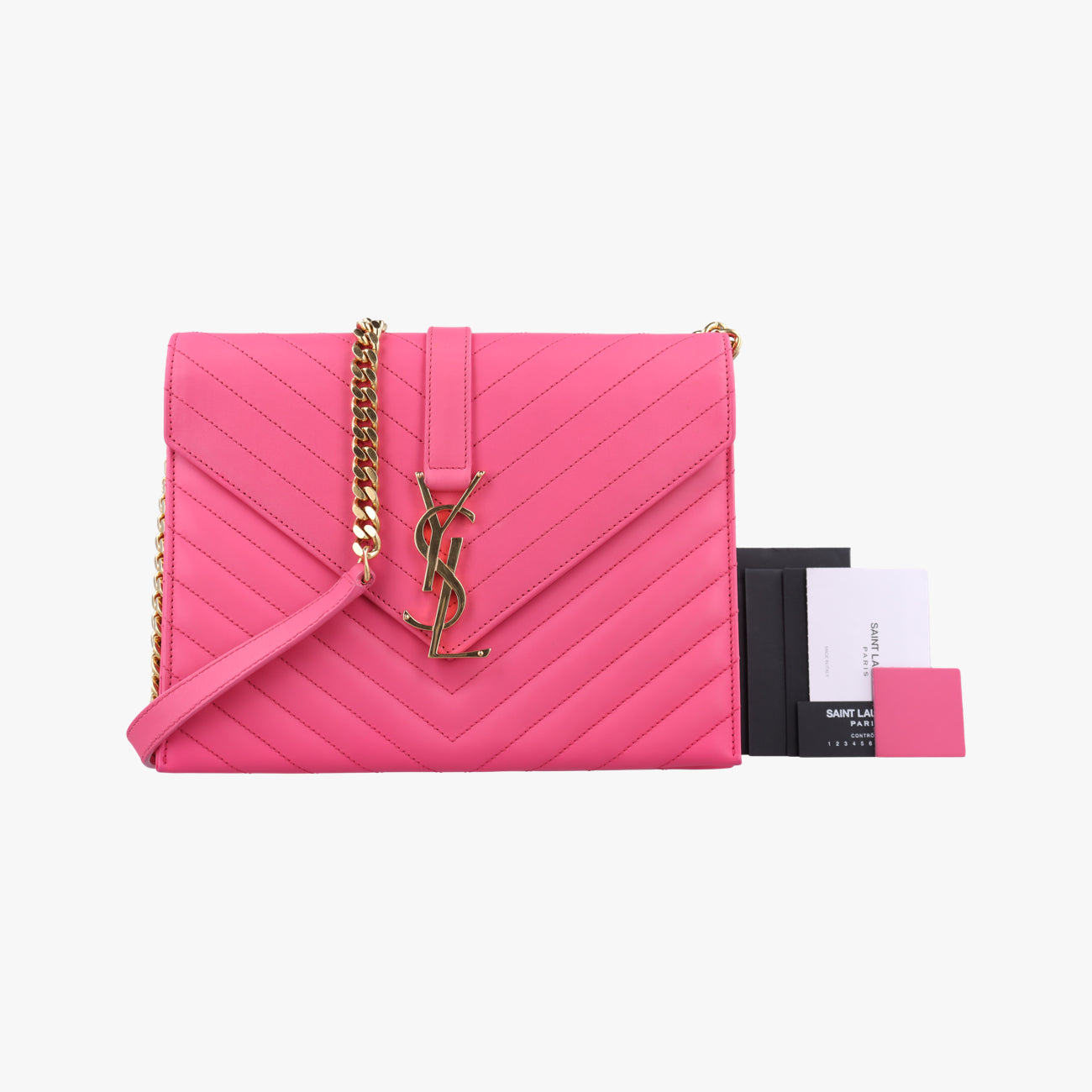 MONOGRAM envelopePinkLeather347548ARS347548.0214モノグラム エンベロープピンクレザー347548ARS347548.0214