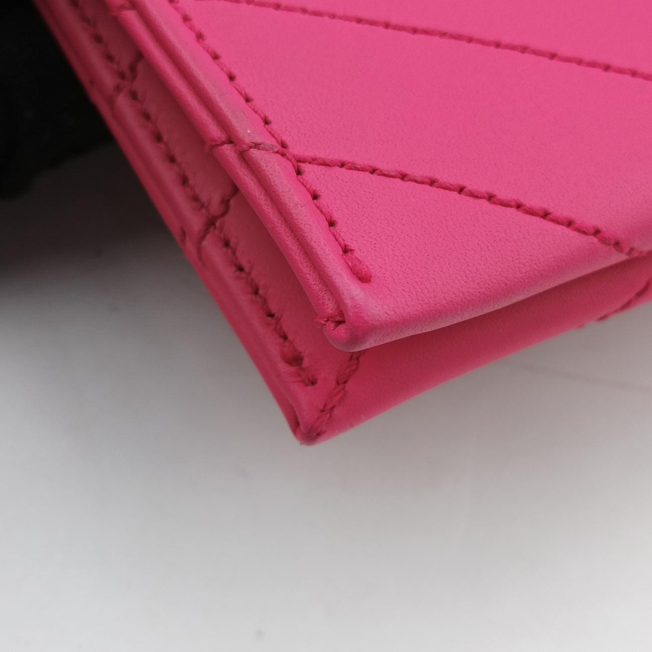 MONOGRAM envelopePinkLeather347548ARS347548.0214モノグラム エンベロープピンクレザー347548ARS347548.0214