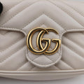 GG MarmontWhiteLeather476433GGマーモントホワイトレザー476433